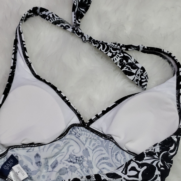 5/$25 NWT chaps halter tankini top size 6 - Picture 7 of 7